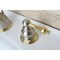 Kingston Brass Victorian Widespread Bathroom Faucet, Nickel/ Brass KB979AL - alternate 6